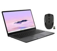 ASUS Chromebook Plus CX 14" FHD Touchscreen Laptop with Google AI|Intel Core 3 N355 Processor|Intel UHD Graphics|Gray| 8GB RAM DDR5 | 256GB SSD | Chrome OS | Bundle with Wireless Mouse