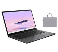 ASUS Chromebook Plus CX 14" FHD Touchscreen Laptop with Google AI|Intel Core 3 N355 Processor|Intel UHD Graphics|Gray| 8GB RAM DDR5 | 256GB SSD | Chrome OS | Bundle with Grey Bag