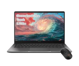 ASUS Chromebook Plus Touchsceen 14inch FHD - Intel Core 3 Beat i3-1215U - 8GB RAM| 256GB Storage - Goole AI Laptop - USB C -HDMI Port -School Students - Kids 8-12