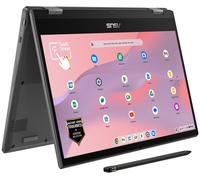 ASUS CM14 Flip 14" 2 in 1 Chromebook - MediaTek Kompanio 520, 128 GB eMMC, Gravity Grey, Silver/Grey