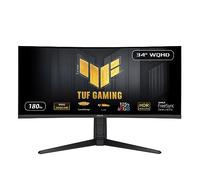 Asus TUF Gaming 34 Inch WQHD Curved Gaming Monitor 3440 x 1440 1ms 180Hz PC Monitor