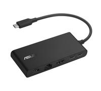 ASUS Dual 4K USB-C Docking Sation DC201, USB-C, USB-A, HDMI, DP for Business, Gaming, Storge