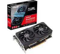 ASUS Dual AMD Radeon RX 6500 XT OC Edition 4GB GDDR6 Gaming Graphics Card (AMD RDNA 2, PCIe 4.0, 4GB GDDR6 Memory, HDMI 2.1, DisplayPort 1.4a, Axial-tech Fan Design, 0dB Technology)
