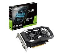 ASUS Dual GeForce® GTX 1650 V2 OC Edition 4GB GDDR6 (PCIE 3.0, 4GB GDDR6 memory, HDMI 2.0b, DisplayPort 1.4a, DVI-D, IP5X Dust Resistant, Auto-Extreme)