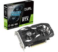 ASUS Dual GeForce RTX 3050 OC Edition 6GB GDDR6 Gaming Grafikkarte (Nvidia GeForce RTX3050 DLSS, PCIe 4.0, 1x HDMI 2.1a, 1x DisplayPort 1.4a, DUAL-RTX3050-O6G)