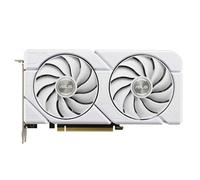ASUS Dual GeForce RTX 4060 EVO White OC Edition 8GB GDDR6 (SFF-ready, PCIe 4.0, 8GB GDDR6, DLSS 3, HDMI 2.1a, DisplayPort 1.4a, Axial-tech fan design, 0dB tech, Dual BIOS, Supports 4K & 8K HDR) White
