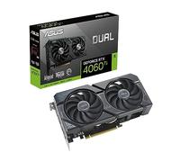 ASUS Dual GeForce RTX™ 4060 Ti 16GB Advanced Edition GDDR6 (PCIe 4.0, 16GB GDDR6, DLSS 3, HDMI 2.1a, DisplayPort 1.4a, 2.5-Slot Design, Axial-tech Fan Design, 0dB Technology, and More)