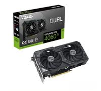 ASUS Dual GeForce RTX™ 4060 Ti OC Edition 8GB GDDR6 (PCIe 4.0, 8GB GDDR6, DLSS 3, HDMI 2.1, DisplayPort 1.4a, Axial-tech Fan Design, 0dB Technology, and More)