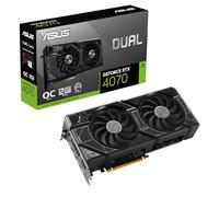 ASUS Dual GeForce® RTX 4070 OC Edition 12GB GDDR6X, IP5X, Auto-Extreme Technology, 144-Hour Validation Program, HDMI 2.1a, DP 1.4a