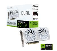 Asus GeForce RTX 5060 Ti Dual OC White 16GB GDDR7 PCI-Express Graphics Card