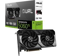 ASUS Dual GeForce RTX 5060 Ti OC 8GB Graphics Card - GDDR7, PCIe 5.0, VR Ready