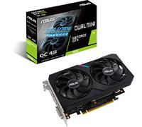 ASUS Dual NVIDIA GeForce GTX 1650 Mini OC Edition Gaming CSM Graphics Card (PCIe 3.0, 4GB GDDR6 Memory, HDMI, DisplayPort, DVI-D, for Intel NUC 9 Extreme Kit, Intel NUC 9 Pro Kit, and Small Chassis)