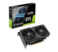 ASUS Dual NVIDIA GeForce RTX 3060 OC Edition Gaming Graphics Card (PCIe 4.0, 8GB GDDR6 memory, HDMI 2.1, DisplayPort 1.4a, 2-slot design, Axial-tech fan design, 0dB technology, and more)
