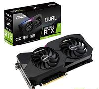 ASUS Dual NVIDIA GeForce RTX 3060 Ti OC Edition Gaming Graphics Card (PCIe 4.0, 8GB GDDR6 Memory, HDMI 2.1, DisplayPort 1.4a, Axial-Tech Fan Design, Dual BIOS, Protective Backplate, GPU Tweak II)
