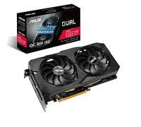 ASUS Dual Radeon RX 5500 XT EVO OC Edition 8 GB GDDR6 Gaming Graphics Card (DUAL-RX5500XT-O8G-EVO), Black