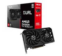 ASUS Dual Radeon™ RX 9060 XT 16GB GDDR6 Graphics Card (PCIe 5.0, HDMI 2.1b, DisplayPort 2.1a, 2.5-Slot Design, Axial-tech Fan Design, 0dB Technology, and More)