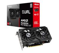ASUS Dual Radeon™ RX 9060 XT 8GB GDDR6 Graphics Card (PCIe 5.0, HDMI 2.1b, DisplayPort 2.1a, 2.5-Slot Design, Axial Technology Fan Design, 0dB Technology and More)