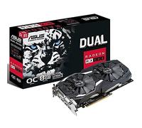 ASUS DUAL-RX580-O8G Radeon RX 580 8 GB GDDR5 Graphics Card - Black
