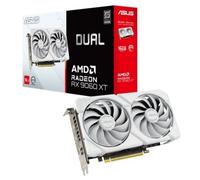 Asus DUAL RX9060 XT White GPU DDR6 Graphics Card 16GB