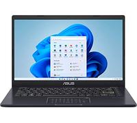 ASUS E410MA 14" Laptop Computer Intel Celeron N4020 1.1GHz Processor; 4GB DDR4 Onboard RAM; 64GB eMMC Storage; Intel UHD Graphics 600