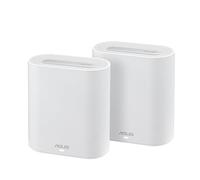 Asus EBM68 2 pack Tri-Band WiFi 6 Mesh WiFi System, for all businesses, up to 5 SSIDs, customized guest portal, 2.5 Gbps port, enterprise-grade network security easy management ASUS ExpertWiFi app