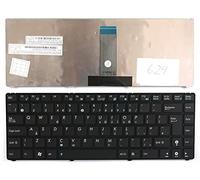 Asus Eee PC 1201X Black Frame Black UK Layout Replacement Laptop Keyboard