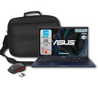 Asus ExpertBook B1 (B1502), 15.6" Full HD Display, Intel Core i3-12th CPU, 16GB RAM DDR4, 1TB (1000GB) NVMe, Windows 11 Pro, Office 2021 Pro Plus - Wireless USB Mouse + Bag - Notebook Ready to Use