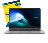 ASUS ExpertBook P1 14-inch Business Laptop (Intel Core 5 210H, 8 GB DDR5 RAM, 256 GB SSD, Wi-Fi 6, Fingerprint reader, Windows 11 Pro) includes Free Norton 360 Deluxe Antivirus Software