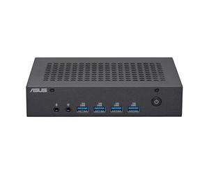 ASUS ExpertCenter PN43-SN100AD Mini Desktop PC Intel N100 Processor Integrated Intel UHD Graphics, 4GB DDR4 Memory, 128GB M2. NVMe PCIe 4.0 SSD, WiFi 6E, Bluetooth 5.2, Windows 11 Pro, Passive Cooling
