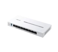 ASUS ExpertWiFi EBG19P Gigabit PoE+ VPN Wired Router, 8 PoE+ Ports, 123W, Up to 3 WAN ethernet Ports+ 1 USB WAN, Perfect for APs, Commercial-Grade Network Security, Easy Management ExpertWiFi app