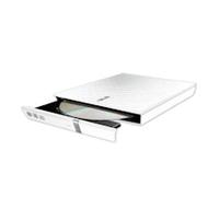 Asus External Slimline DVD Re-Writer, USB, 8x, Cyberlink Power2Go 7 - White (SDRW-08D2S-U LIT