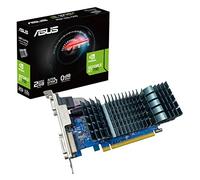 ASUS GeForce GT 730 2GB DDR3 EVO Low Profile Graphics Card - 0dB for Silent HTPCs, 2GB DDR3 Memory, Passive Cooling - GT730-SL-2GD3-BRK-EVO