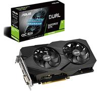 ASUS GeForce GTX 1660 Super Overclocked 6GB Dual-Fan Evo Edition VR Ready HDMI DisplayPort DVI Graphics Card (DUAL-GTX1660S-O6G-EVO)