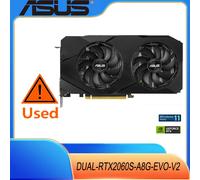 ASUS GeForce RTX 2060 SUPER Overclocked 8G EVO GDDR6 Dual-Fan Edition VR Ready HDMI DisplayPort DVI Graphics Card