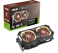 ASUS GeForce RTX 4080 16GB GDDR6X Noctua OC Edition (PCIe 4.0, 16GB GDDR6X, DLSS3 ,HDMI 2.1, DisplayPort 1.4a, Noctua NF-A12x25 PWM fans, Tailor-made heatsink, GPU Tweak III)