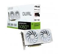 Asus GeForce RTX 5060 Ti Dual OC White 16GB GDDR7 PCI-Express Graphics Card