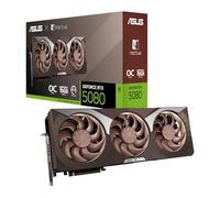 ASUS GeForce RTX™ 5080 16GB GDDR7 Noctua OC Edition (Three Noctua NF-A12x25 G2 PWM 120mm Fans, 16GB DDR7, Optimized Vapor Chamber, Phase-Change GPU Thermal pad, 0dB Technology, Dual BIOS and More)