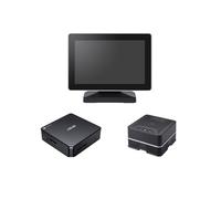 ASUS Google Hangouts Meet Kit - Chromebox 3 with Speakermic and Tablet Touch Controller, 360 sound up to 20ft, Active Echo Cancellation, Background Noise Management, USB, GbE, Black (Renewed)