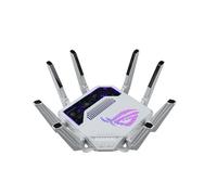 ASUS ROG Rapture GT-BE19000AI wireless router 10 Gigabit Ethernet Tri-band (2.4 GHz / 5 GHz / 6 GHz) White