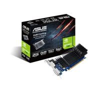 ASUS GT730-SL-2GD5-BRK GeForce GT 730 2GB GDDR5 Low Profile Graphics Card for Silent HTPC Build with I/O Port Brackets