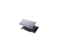 Asus Hyper M.2 x16 Card V2, Connect 4 x PCIe 3.0 M.2 SSDs through the PCIe x8 or x16 slot