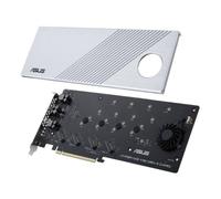 Asus Hyper M.2 X16 Gen 4 Card Pcie 4.0/3.0 Supports Four Nvme M.2 Devices &