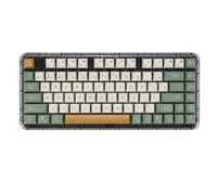 ASUS Jelly75 Keyboard KD201 | Wireless | Mechanical | 2.4GHz | Bluetooth and USB | 4 mm Hub | Adjustable Backlight | Connects up to 5 Devices Simultaneously | Orange Meadow