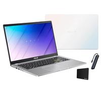 ASUS L510 Laptop, 15.6" FHD Display, Intel Celeron N4020, 4GB RAM, 128GB eMMC Storage, Backlit Keyboard, 1-Year Microsoft 365, Windows 11 Home, White