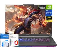ASUS Latest ROG Strix G16 Gaming Laptop, 14th Gen 24-Core i9-14900HX, 16GB DDR5, 1TB SSD, Microsoft Office Lifetime License & Windows 11 Pro, 16" WQXGA 240Hz, GeForce RTX 4060, Backlit KB, Wi-Fi 6E