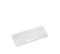 ASUS KW100 Marshmallow Wireless Keyboard | 75% Layout | Bluetooth Connectivity | Quiet Typing | Slim Lightweight | Multi-Device Support | Portable Keyboard | White