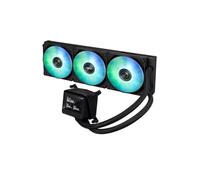ASUS MAX Gaming LC 360 ARGB LCD All-in-One Liquid CPU Water Cooling (2.4 Inch IPS LCD Screen, Three Daisy Chain Enabled ARGB Fans, AMD AM5 & AM4, Intel LGA 1851 & 1700, Black)