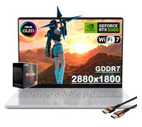 ASUS MUX ROG Zephyrus G14 14" OLED 3K 120Hz Gaming Laptop - AMD Ryzen 9 270 - - GeForce RTX 5060-Window 11 Home-W/HDMI Cable (Window 11 Home, 16GB RAM | 1TB PCIe SSD)