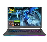 ASUS Newest ROG Strix G17 Gaming Laptop 17.3” FHD 144HZ IPS, AMD 8-Core Ryzen 7 4800H (>i7-10750H), 16GB RAM, 512GB SSD, NVIDIA GeForce RTX 3060, RGB Backlit Keyboard, Wifi6 Win10 + CUE Accessories
