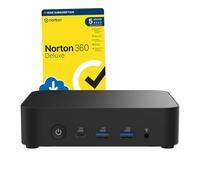 ASUS NUC 14 Mini PC Desktop (Intel N97, 8GB DDR5 RAM, 500GB PCIe Gen 4 SSD, WiFi 6E, Windows 11 Pro) includes Free Norton 360 Deluxe Anti virus